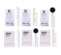 Outils d'évaluation de vision précis combinés avec des appareils de mesure essentiels de la PD (FA05-2pcs)