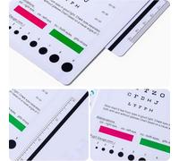 Outils d'évaluation de vision précis combinés avec des appareils de mesure essentiels de la PD (GJC23-2pcs)