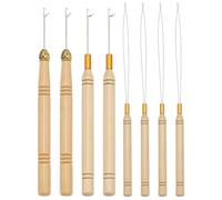 Outils D'Extension De Cheveux, Outils D'Enfilage De Cheveux, Outils De Tressage De Cheveux, Outils De Perles, Accessoires De Coiffure 8 Pièces