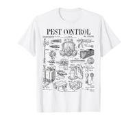 Outils d'exterminateur de Technicien antiparasitaire Vintage Brevet T-Shirt Graphique avec Valeur