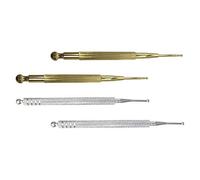 Outils Dien Chan 4 Pièces Et Corps Point Stimulateur Rétractable Stylo Massage Stylo De Massage Outils ( D' or) Instrument Dien Chan Stylo Reflexologie Faciale