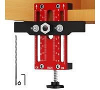 Outils d'installation d'armoire - Gabarit de quincaillerie réglable | Outil d'installation de précision pour le travail du bois, guide de perçage polyvalent pour poignées, boutons et poignées de