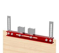 Outils d'Installation pour Meubles de Cuisine | Règle De Mesure Pour Les Tringles De Placard - Outils d'Installation pour Dressing,Pour Les Travaux De Menuiserie Charpente Meubles Devants De Tiroirs E