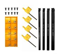 Outils d'usinage efficaces 4 pièces CNC avec technologie d'insertion Premium CCMT060204