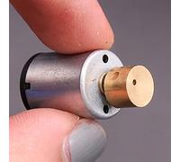Outils électriques electronic starter 1215 Micro Vibrator electronic starter, DC 1.5-3V Miniature Cylindric Vibration electronic starter with Brass Excentric Wheel, 5 * 7mm Vibrating Head Gear Mute La