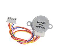 Outils électriques Micro Toy 24BYJ48 Démarreur électronique pas à pas, climatiseur 12V DC sur crochet, démarreur électronique Swing Vane Guide, démarreur électronique Sweeping Wind Stepper DIY Engine