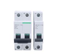 Outils électriques Mini Disjoncteur C65H-DC C65H-DC 1p 2p Type C 1A-63A 10KA 125VDC 250VDC A9N22062 A9N22074(1P,2A)