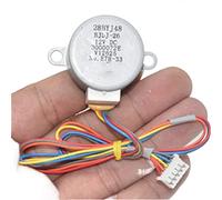 Outils électriques Mini moteur 28BYJ48 moteur pas à pas, moteur 3000072E/A, moteur synchrone à guide d'air, moteur à vent de balayage, outils de moteur à vent oscillant for climatiseur (Color : 30000