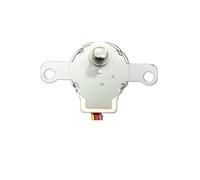 Outils électriques Mini Moteur Climatiseur Swing Leaf Moteur Synchrone, Moteur de Guide de Vent 12V DC Moteur pas à pas 24BYJ48 Moteur pas à pas, Deux Types d'Outils de Bouchons (Color : Type a)