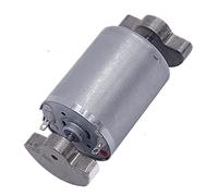 Outils électriques Moteur 1 pièces RK370 masseur jouet moteur, DC6V 12V 24V 6000 tr/min, Double moteur de vibration vibrant, double tête de secteur de vibrateur Mini précision : 24V) (Size : 12V)