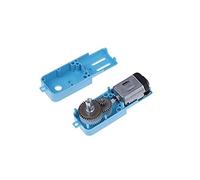 Outils électriques Moteur à engrenages à axe, DC 3V-6V 1:90, moteur à engrenages entièrement en métal/demi-métal, réducteur de vitesse de véhicule intelligent robot TT electronic starter Blue Mini Pr