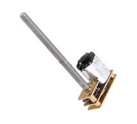 Outils électriques Moteur à engrenages N20 à montage rabattable, M4 * 55 Arbre fileté épais 6V12 Différentes vitesses Serrure de porte électronique Robot Modèle Moteur Accessoires électriques (Color
