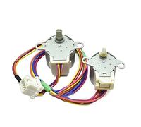 Outils électriques Moteur de couvercle de toilette intelligent à mini moteur, moteur de toilette intelligent, moteur 24BYJ48, moteur 20BYJ46, outils à double moteur 180 Ohm 12v (Color : Red Main Line