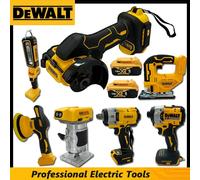 Outils électriques multifonctionnels DeWalt : Meuleuse d'angle sans fil sans balais, coupeur, clé électrique, polisseuse, pompe à air, pistolet thermique No Battery CQB02