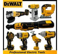 Outils électriques multifonctionnels DeWalt sans fil : meuleuse d'angle sans balais, coupeur, clé électrique, polisseuse, pompe à air, pistolet thermique DCF512-13MM