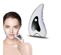 Outils Électriques Pour Le Visage Gua Sha, Masseur De Grattage Du Visage Avec Chaleur Et Vibration, Panneau Guasha Rechargeable Par Usb Pour Anti-âge, Anti-rides, Lifting Du Visage