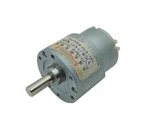 Outils électriques ZGB37 Mini 37mm moteur à engrenages en métal DC 6V-12V 200 tr/min vitesse lente grand couple Micro boîte de vitesses moteur de réduction d'engrenage 1 pièces