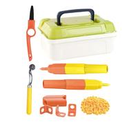 Outils en Carton, 148 pièces sûres avec Dents éducatives Fournitures de Construction - Kit de Construction en Carton | pour , Jeu, Maison, école, Fort, château, Voiture, Magasin et
