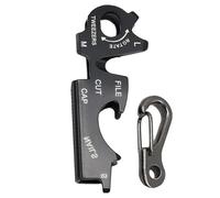 Outils et gadgets pour porte-clés - kit de tournevis externe portable, 8 sur 1 inoxydable | Appareil utilitaire de voyage avec rouillage compact, accessoire de survie mult
