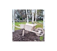 Outils et Nature Brouette en Bois Grand Modèle Finition Luxy