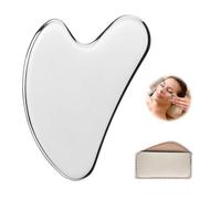 Outils faciaux Gua Sha en acier inoxydable, massage de la peau pour le visage, le corps, les yeux, le cou, le cœur, cadeau de soins de la peau