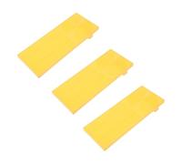 Outils Garganelli 3 Pièces en Abs Résine Poignée, Jaune