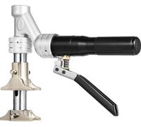 Outils hydrauliques à tuyau coulissant, poignée flexible, levier de décompression, kit complet d'accessoires, noir