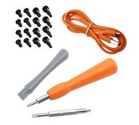 Outils indispensables pour l'entretien de la sonnette. Vis de tournevis et câble USB de rechange. Vis de sécurité. Tournevis de sonnette. Tournevis de sonnette de porte. Tournevis de sonnette.