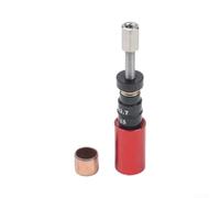 Outils Installation Douille Choc Arrière Acier Inoxydable | Alliage aluminium pour robuste, acier inoxydable, conception légère, résistant , usage durable(Red)