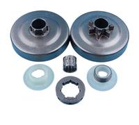 Outils Jante de pignon Tambour d'embrayage Droit. Kit d'engrenage à vis sans Fin 325 "-7 Dents pour Husqvarna 340 345 350 445 450 pour tronçonneuse Jonsered 2145 2150#108308X