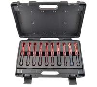 Outils - KS TOOLS - 154.0165 - Assortiment d'extracteurs de cosses - Acier - Noir