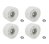 Outils Lot de 4 Roues à Rouleaux for sèche-Linge 00632045 compatibles avec Bosch for sèche-Linge Siemens Jokey Wheel Tension Belt Poulie