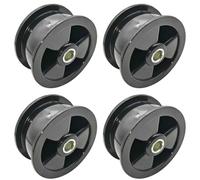 Outils Lot de 4 Rouleaux de Serrage for sèche-Linge 1250125034 adaptés for Zanussi for Compatible avec Aeg for Compatible avec poulie de sèche-Linge Electrolux