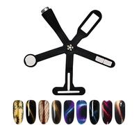 Outils Magnétique Pour Ongles 6 En 1 Aimant À Ongles, Aimant Pour Vernis Magnétique, Diy Outil De Nail Art Stylo Magnétique, Baguette Magnétique Pour Vernis À Ongles En Forme De Chat