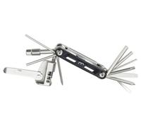 BBB Kit d'outils de réparation de pneus sans chambre à air pour vélo sans chambre à air Minitool multifonctionnel 14 en 1 pliable en aluminium MaxiFold sans chambre à air BTL-141TL