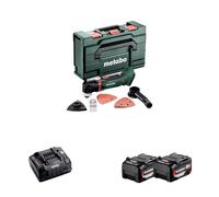 Outils multifonction 18V MT 18 LTX + 2 batteries 18V 5.2 Ah + 1 Chargeur ASC 145 METABO
