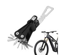 Outils Multifonctions pour Vélo - Équipement de Réparation pour Cycles | Outils Polyvalents pour Bicyclette | pour Usage en Montagne sur Route Randonnée Atelier Garage Maison Urbain et Extérieur