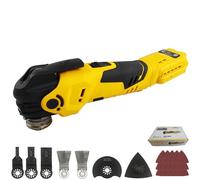 Outils oscillants multifonctions pour batterie DEWALT 20 V, moteur sans balais 300 W, outil de coupe et de ponçage multi-usage avec lumière 8000-22000 tr/min 5 vitesses oscillation 4° pour bois