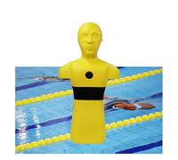 Outils pédagogiques de prévention de noyade, modèle d'entraînement au feu, modèle de sauvetage en plastique PE avec 3 trous d'entrée, drainage rapide