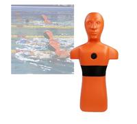 Outils pédagogiques pour la prévention de la noyade, modèle d'entraînement à l'incendie, mannequin d'entraînement à l'eau, modèle de sauvetage en polyéthylène avec 3 trous d'entrée, drainage rapide
