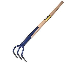Outils Perrin 625120 Croc à Rosier Emmanché Droit 135, 3 Dents, 10 cm Largeur