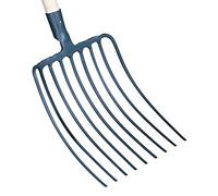 Outils Perrin Fourche à Cailloux sans Manche, 9 Dents, 35cm Largeur