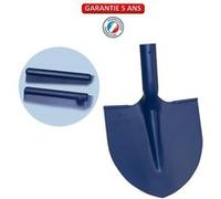 Outils Perrin Pelle à terre avec rebords ronds soudés sans manche - 25 cm G