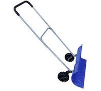 Outils Perrin Poussoir à roues lame Polypro avec guidon articulé réglable - 660 x 320 mm G