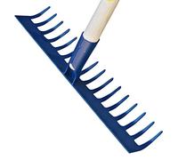 Outils perrin Râteau Culture et Béton sans Manche, 16 Dents