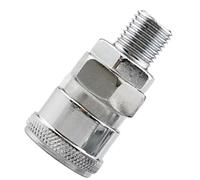 Outils pneumatiques, raccords de tuyau de compresseur d'air, adaptateur de tuyau d'air de type C industriel | Compresseur à libération rapide Fiche pneumatique, connecteur mâle et femelle