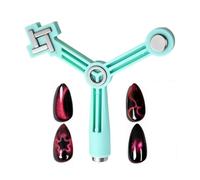 Outils Pour Gel Ongles | DIY Magnétique Triangulaire Portable | Accessoires Et Outils Manucure Gel - Pour Appartement Salon Voyage Beauté Quotidien Femmes Adultes Débutants Experts
