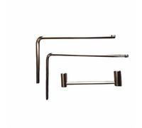 Outils pour guitare Outil De Bouton Clé Réglage Col Tuyau À Double Extrémité Guitare(Silver,+4mm/5mm Martin wrench)