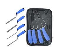 Outils pour Joints De Mortier,4 Pièces en Acier Inoxydable Truelle À Main pour Briqueterie | Outils Maçonnerie pour Plâtre Rénovation Débutant Application Stuc