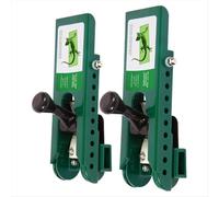 Outils pour la pose de bardage en fibrociment - Jauge de recouvrement compatible 3/8 po avec dégagements réglables, paquet de 2